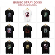 Bungo Stray Dogs anime short sleeve cotton t-shirt...