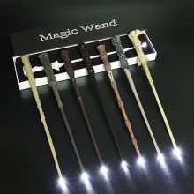 Harry Potter cos metal alloy magic wand(LED lighti...