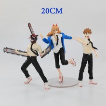 Chainsaw Man anime figures set(3pcs a set)