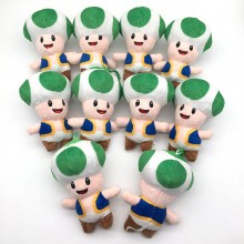 5.6inches Super Mario Toad plush dolls set(10pcs a...