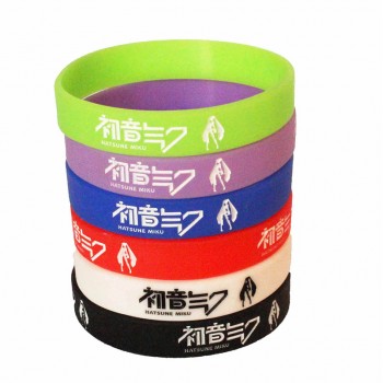 Hatsune Miku anime silicone bracelet wristband