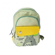 TOTORO anime canvas backpack bag