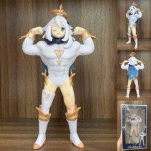 Genshin Impact Paimon Muscle Lovely Fitness Game Figure