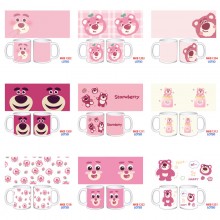 Lotso strawberry bear anime mug cups(price for 5pc...
