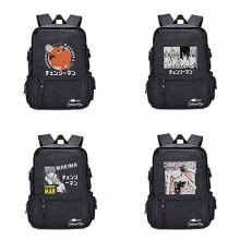 anime canvas backpack bag