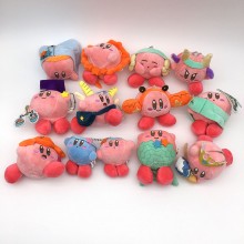 4inches Kirby 12 zodiac signs anime plush dolls set(12pcs a set)