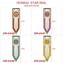 Honkai Star Rail game flags 40*145CM