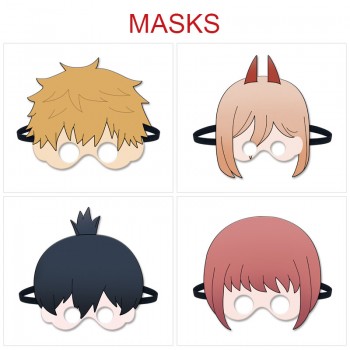 Chainsaw Man anime cosplay felt masks