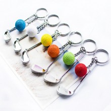 Mini golf key chain