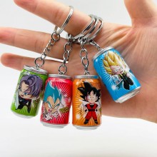 Dragon Ball anime pop cans key chain