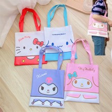 Melody kitty Cinnamoroll Kuromi anime shopping bag...