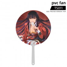 Kakegurui anime PVC fan circular fan