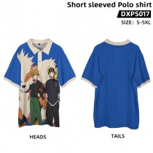 Pokemon anime short sleeved polo t-shirt t shirts