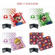 Super Mario anime wallet purse