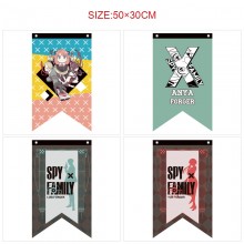 SPY x FAMILY anime flags 50*30CM