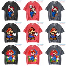 Super Mario anime mercerized Ice cotton t-shirt
