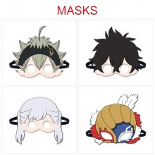 Black Clover anime cosplay felt masks eye patch