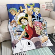 One Piece anime flano flannel blanket quilt