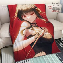 SPY x FAMILY anime flano flannel blanket quilt