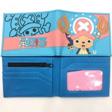 One Piece anime silicone wallet