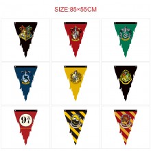 Harry Potter triangle pennant flags 85CM