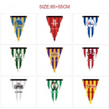 Football Sports triangle pennant flags 85CM