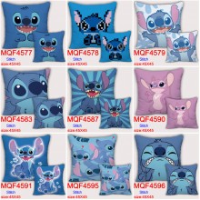 Stitch anime two-sided pillow 450*450MM