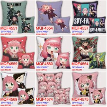 SPY x FAMILY anime two-sided pillow 450*450MM