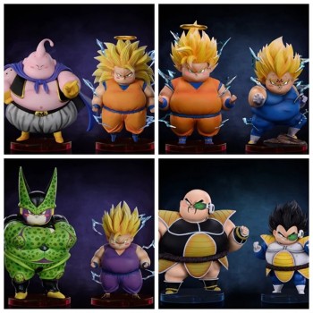 Dragon Ball G5 Fertilizer Series Fat Buu Gohan Goku Vegeta anime figure