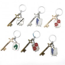 Attack on Titan anime key chain(OPP bag)