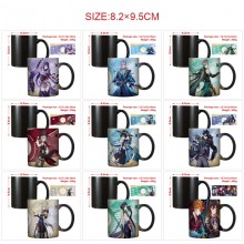 Genshin Impact game color changing mug cup 400ml