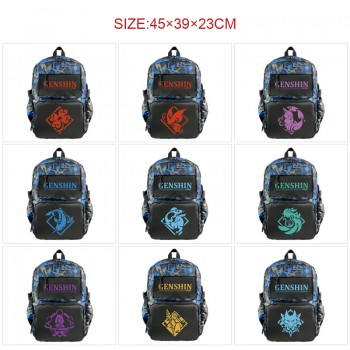 Genshin Impact game nylon backpack bagS
