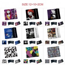 The Nightmare Before Christmas anime snap wallet buckle purse