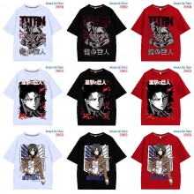 Attack on Titan 230g DTG short sleeve cotton t-shi...