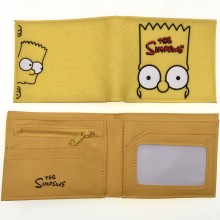 The Simpsons anime PVC silicone wallet