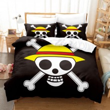 One Piece anime sheet quilt cover+pillowcase