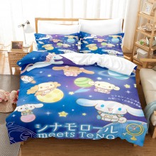 Cinnamoroll anime sheet quilt cover+pillowcase