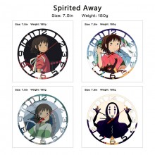 Spirited Away anime wall clock