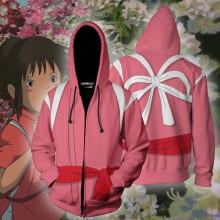 Spirited Away anime 3D printing hoodie sweater clo...