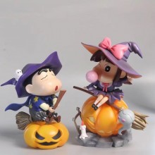 Magician Crayon Shin-chan pumpkin anime figure(can...