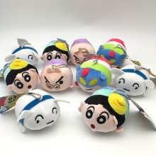 3.2inches Crayon Shin-chan anime plush dolls set(1...