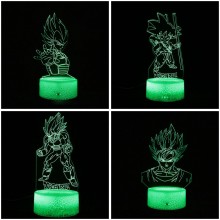 Dragon Ball Anime Acrylic Figure 3D Lamp USB Night...