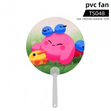Kirby anime PVC fan circular fans