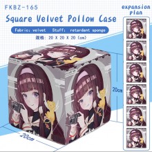 Card Captor Sakura anime square velvet pillow