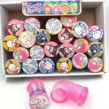 Sanrio Melody kitty Cinnamoroll Kuromi anime magic springs can lightable(24pcs a set)