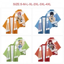 Fairy Tail anime kimono cloak mantle