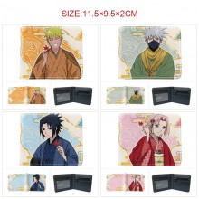 Naruto anime wallets purse