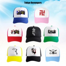 Tokyo Revengers anime mesh baseball caps sun hat
