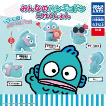 Sanrio Ugly Fish Hangyodon anime figures set(5pcs a set)