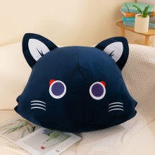 Genshin Impact Wanderer Balladeer black cat game plush pillow 40cm/60cm